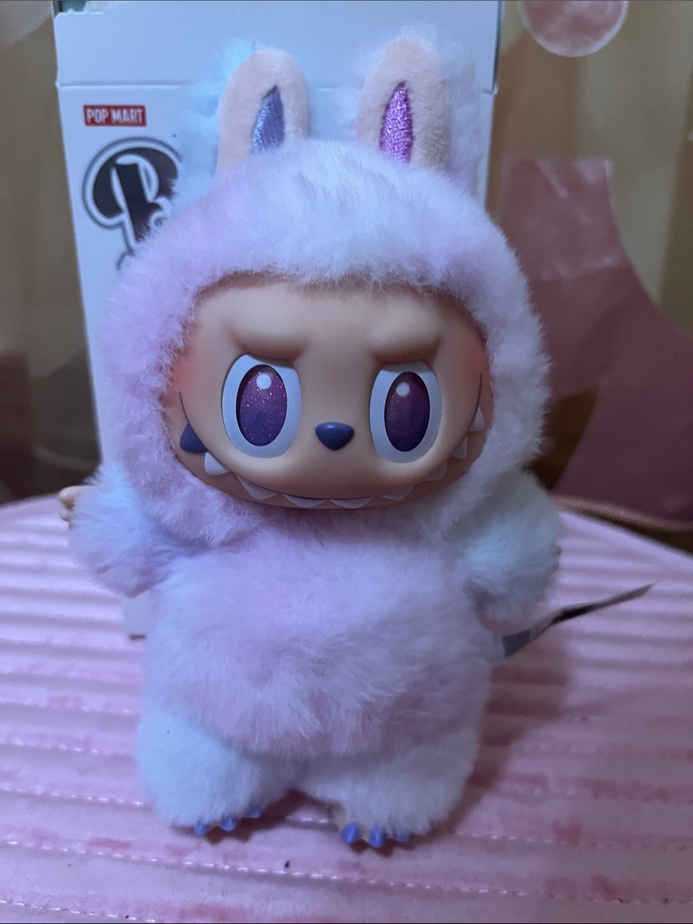 NEW!! LABUBU LUCK! 💜💕

Opened -never wore or used!!! I already have this color!